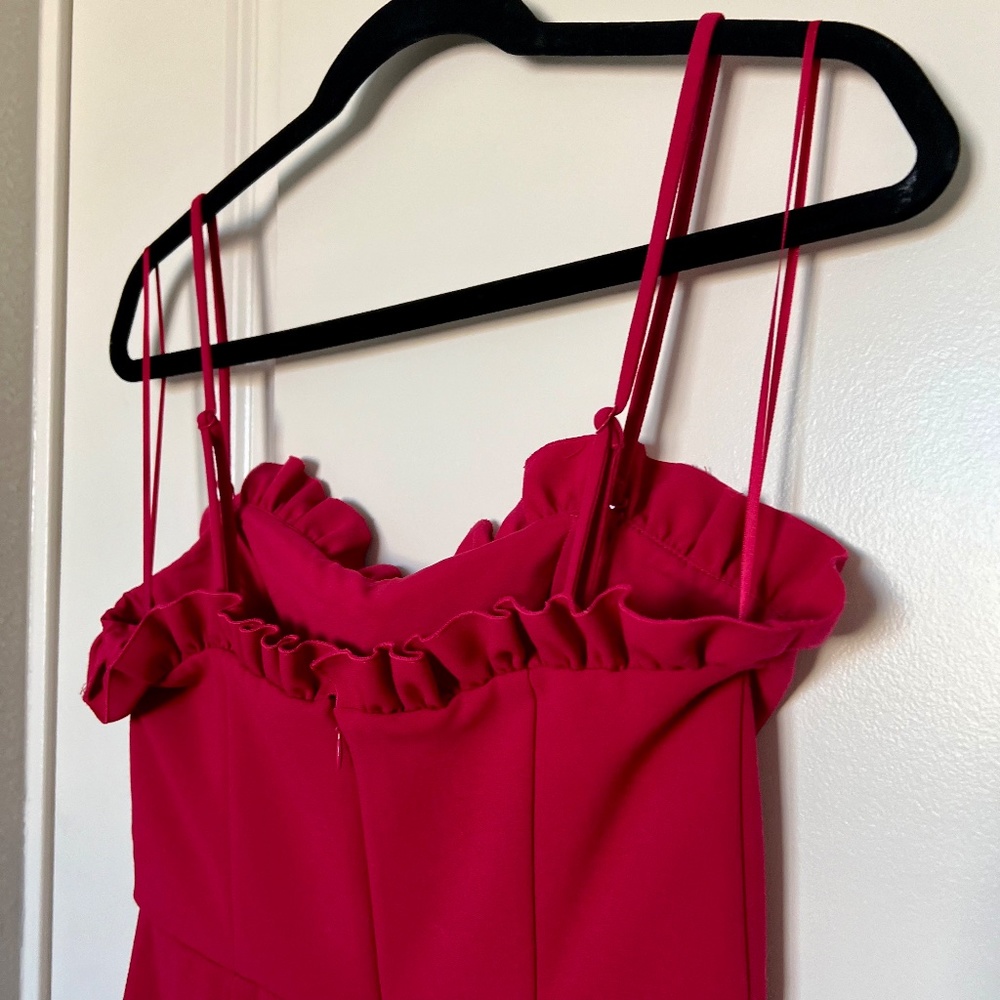 Gently Used French Connection Ruffle Mini Dress - Picture 4 of 9